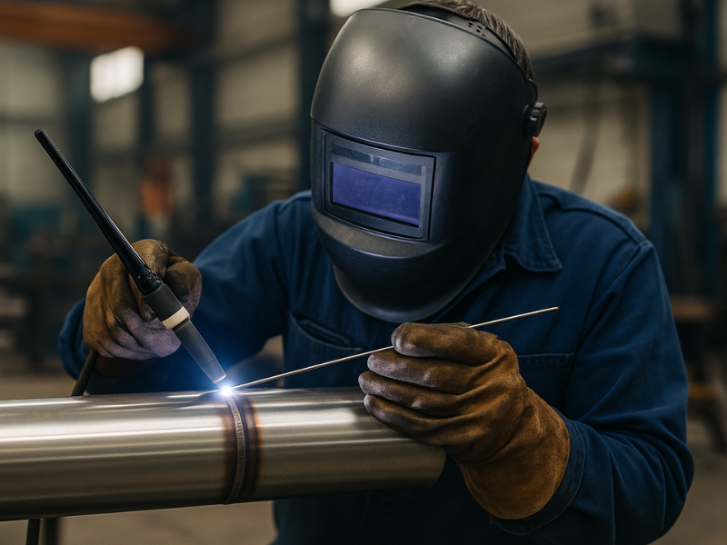 Soudeur industriel
